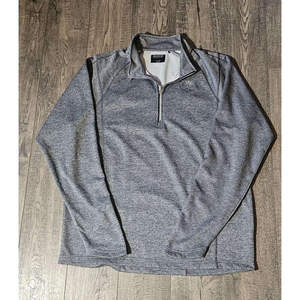 New OGIO First Class Quarter Zip Pullover Gray Mens XL Golf Casual